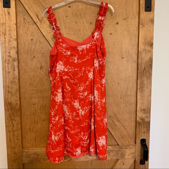 Coral Nordstrom Mini Dress - Picture 3 of 4
